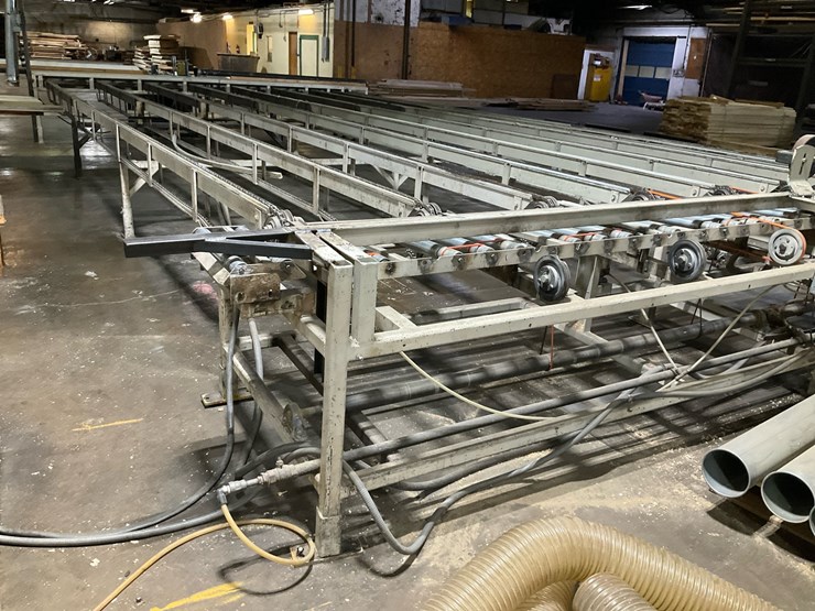#197-•-weinig-industrial-multi-strand-chain-&-roller-transfer-conveyor-system-image-4