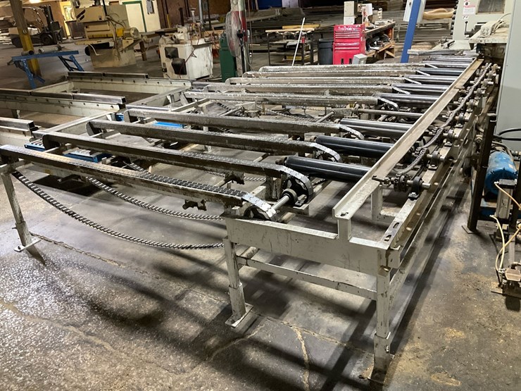 #196-•-weinig-hydromat-2000-&-unimat-23-e-moulders-with-american-lifts-conveyor-system-&-pacific-powertech-15-hp-hpu-image-12
