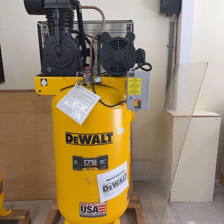 UNUSED DEWALT 80 GALLON AIR COMPRESSOR