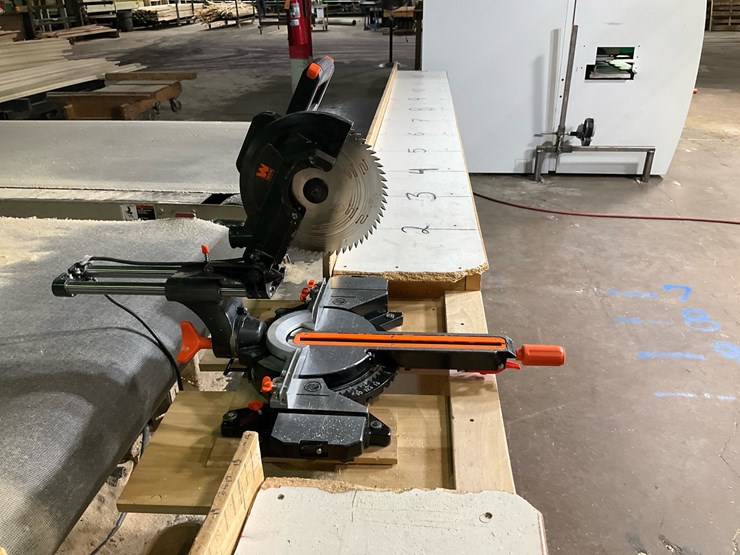 #208-•-wen-mm1-10-inch-sliding-compound-miter-saw-with-custom-wooden-workstation-image-5
