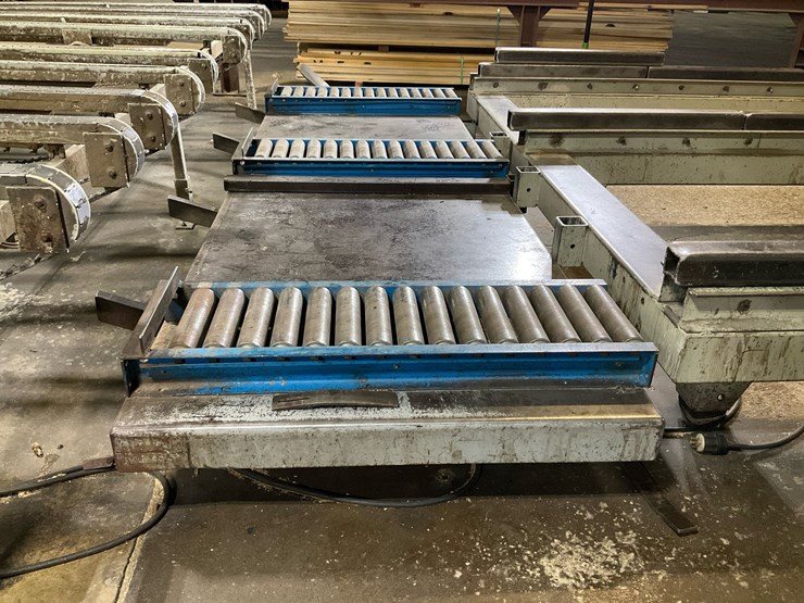 #199-•-american-lifts-d36-120-12,000-lb-lift-table-with-roller-conveyor-deck-image-1