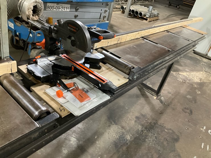 #207-•-dovaman-&-tacklife-sliding-compound-miter-saws-with-roller-conveyor-table-image-8