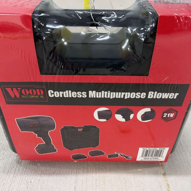 UNUSED WOOD SALE CO CORDLESS MULTI-PURPOSE BLOWER