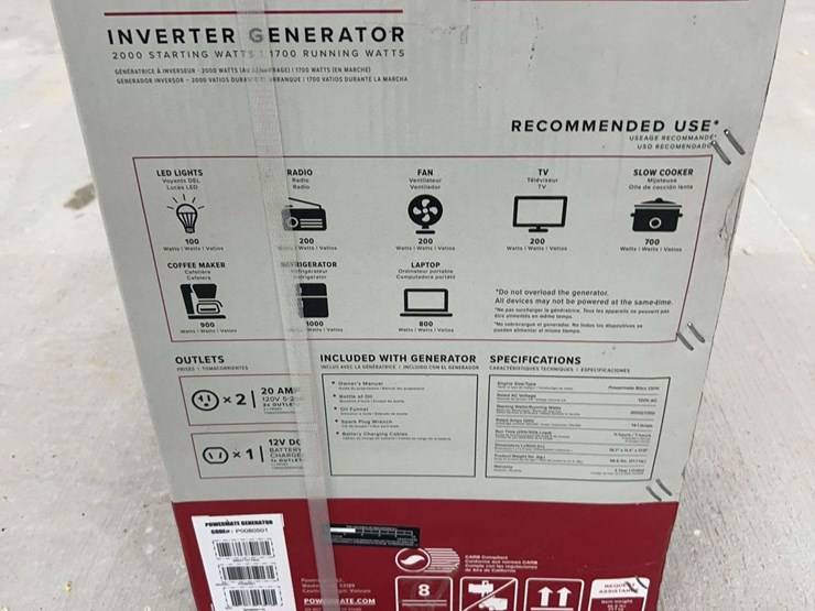 unused-powermate-pm-2000i-inverter-generator-image-3