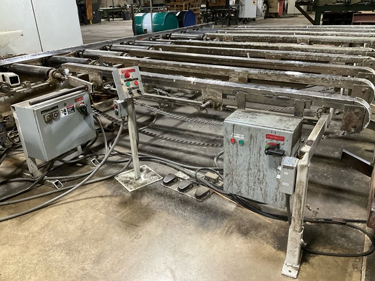 #196-•-weinig-hydromat-2000-&-unimat-23-e-moulders-with-american-lifts-conveyor-system-&-pacific-powertech-15-hp-hpu-image-17