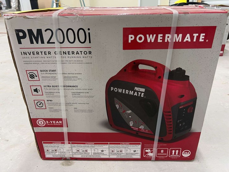 unused-powermate-pm-2000i-inverter-generator-image-1