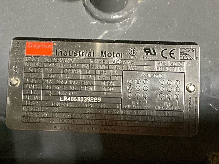 #434-•-dayton-3kx07g-7.5-hp-electric-motor-image-4
