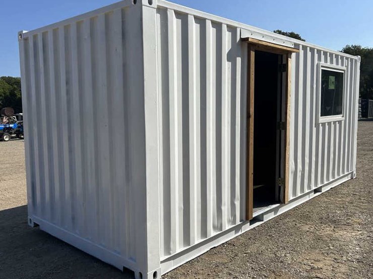 #280-•-20'-conex/-shipping-container-w/-windows-&-door-image-4