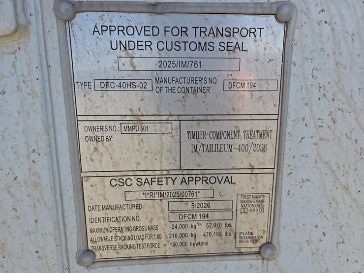 #5312-•-approx-40'-(5)-door-one-trip-shipping-container-image-13