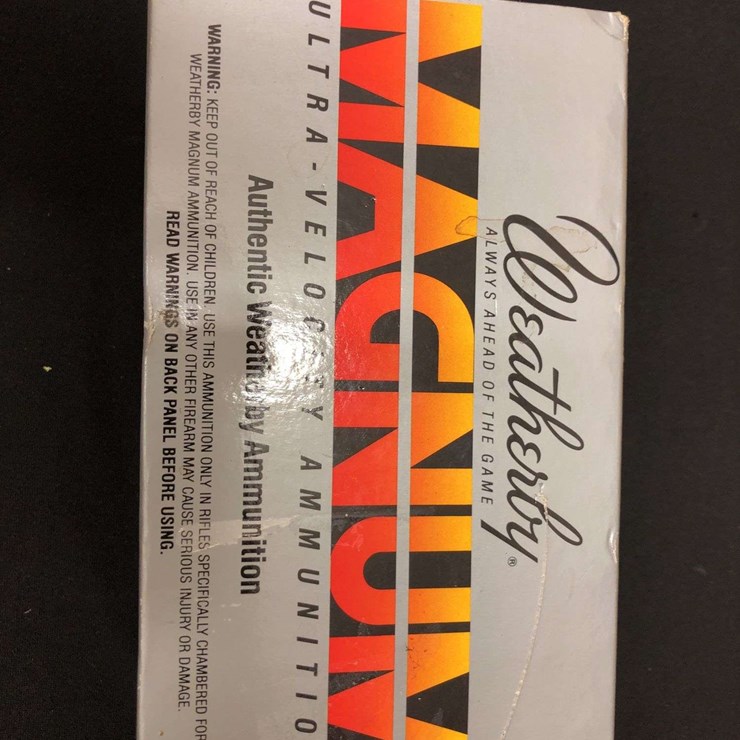 378 WEATHERBY MAGNUM AMMO 40 ROUNDS