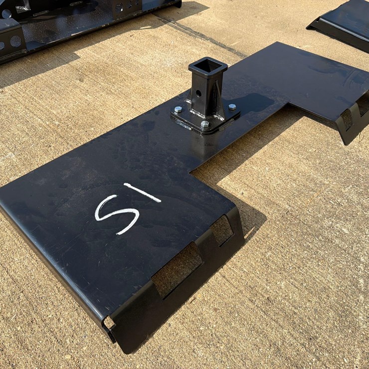 Heavy Duty Skidloader Receiver Hitch Back Plate