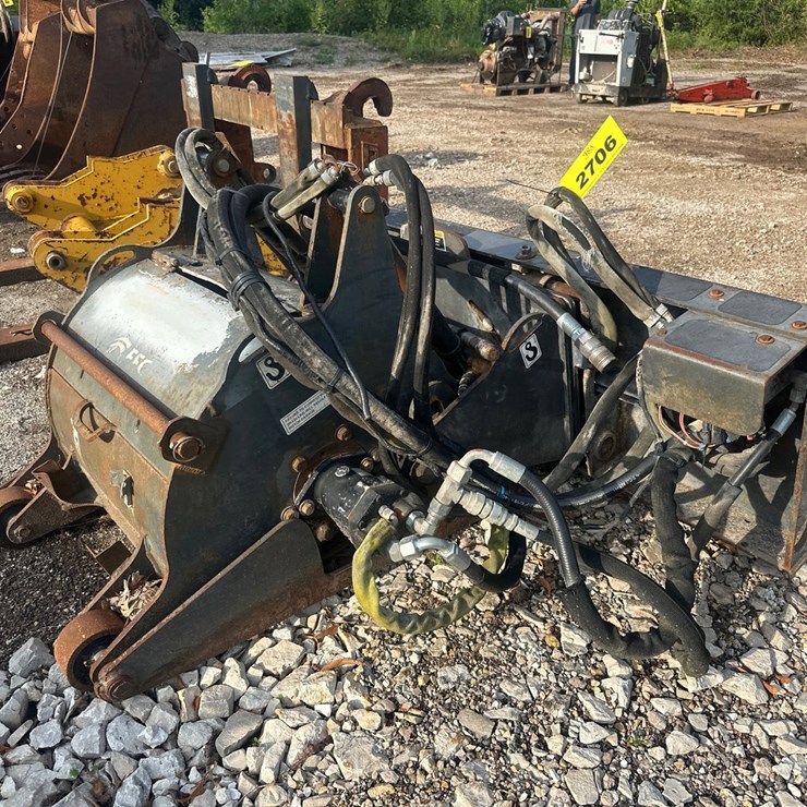 #2706 • Approx 26" Milwaukee Skid Steer Grinder Attachment
