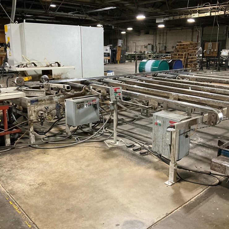 #196 • WEINIG Hydromat 2000 & UNIMAT 23 E Moulders with American Lifts Conveyor System & Pacific PowerTech 15 HP HPU