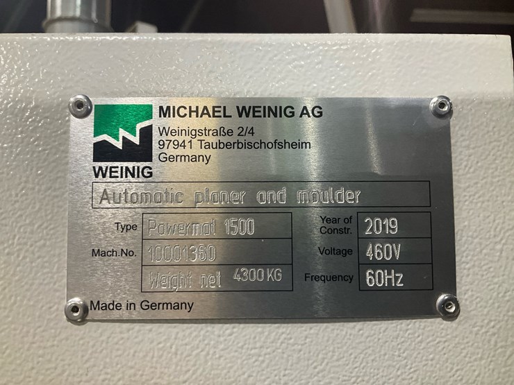 #185-•-2019-michael-weinig-ag-powermat-1500-automatic-planer-and-moulder-image-3