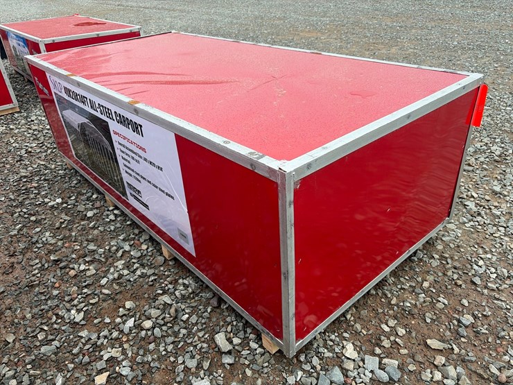 #6367-•-unused-sklp-sk-sc40-steel-carport-image-2