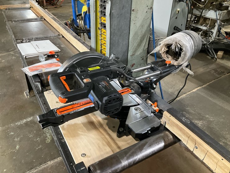#207-•-dovaman-&-tacklife-sliding-compound-miter-saws-with-roller-conveyor-table-image-3
