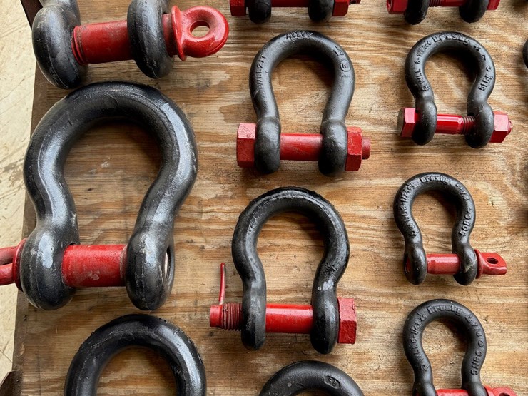 pallet-of-(-30)-assorted-3-¼-ton-thru-25-ton-crosby-shackles-image-6
