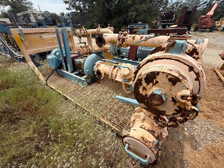 mud-hog-8x6x14-centrifugal-pumps-p/b-75-hp-electric-motor,-skidded-image-1