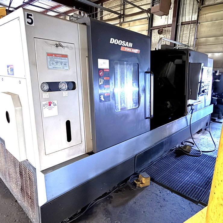 2012 DOOSAN PUMA 480L CNC LATHE