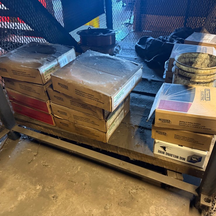 20+ Boxes of MIG Welding Wire & 15+ boxes of welding rods