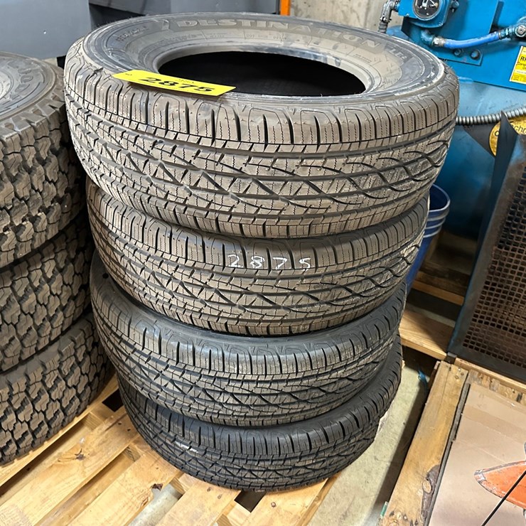 #2875 • (4) Firestone Destination 235/70R16 Tires