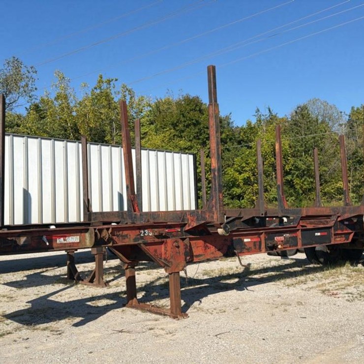 #618 • 1989 Evans Log Trailer