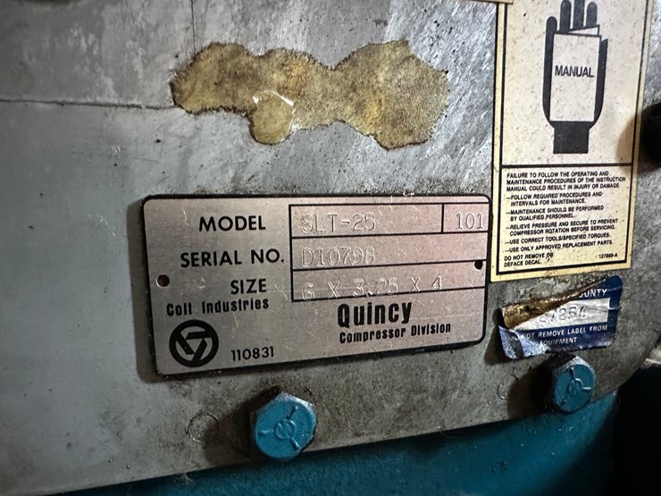 #2866-•-quincy-slt-25-air-compressor-image-6