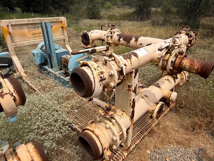 mud-hog-8x6x14-centrifugal-pumps-p/b-75-hp-electric-motor,-skidded-image-1