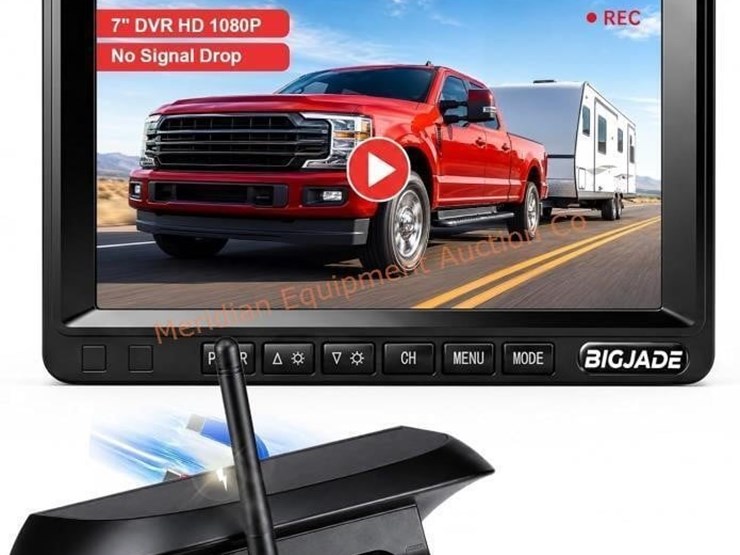 wireless-backup-camera-solar-magnetic,-7"-dvr-image-1