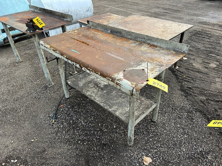 #2749-•-approx.-60"x32"-welding/work-table-image-2