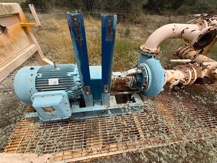 mud-hog-8x6x14-centrifugal-pumps-p/b-75-hp-electric-motor,-skidded-image-2