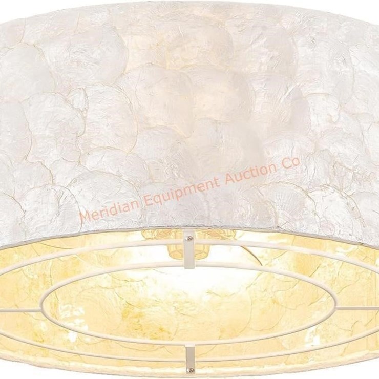 Boho Coastal Ceiling Fan with Light and Remote