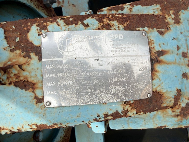 mud-hog-8x6x14-centrifugal-pumps-p/b-75-hp-electric-motor,-skidded-image-4