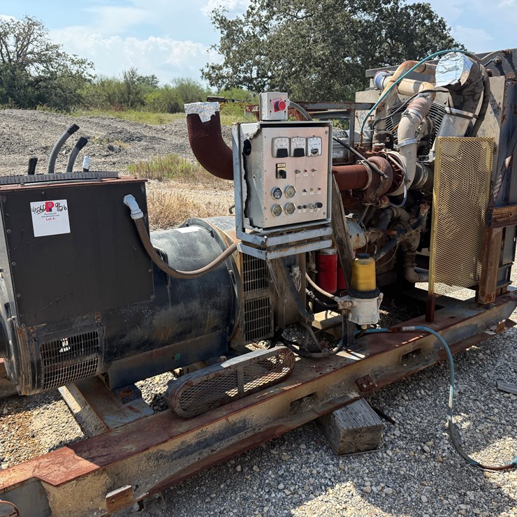 DETROIT SERIES 60 W/ GENERATOR, SKIDDED