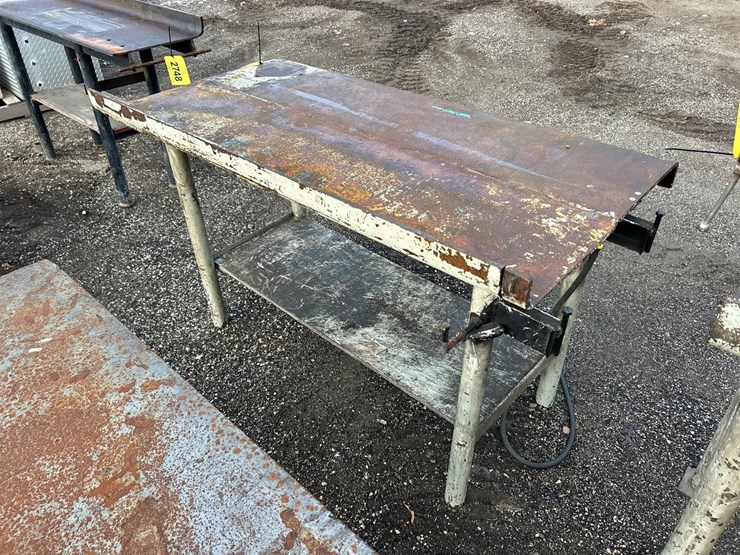 #2749-•-approx.-60"x32"-welding/work-table-image-4