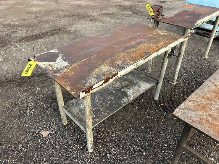 #2749-•-approx.-60"x32"-welding/work-table-image-3