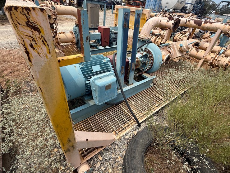 mud-hog-8x6x14-centrifugal-pumps-p/b-75-hp-electric-motor,-skidded-image-7