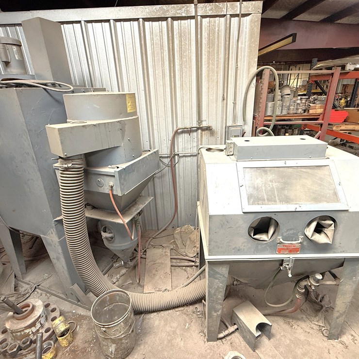 TRINCO 42X30SL/DP850 DRY BLAST CABINET SYSTEM