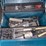 section-w/-(2)-work-benches,-small-metal-cabinet-including-contents-of-machine-cutting-tools,-some-hand-tools,-&-related-image-5