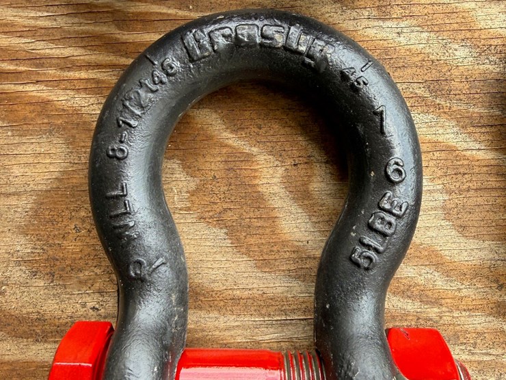 pallet-of-(-30)-assorted-3-¼-ton-thru-25-ton-crosby-shackles-image-5