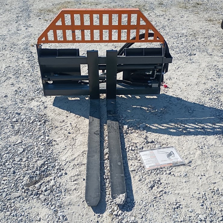 #L85-008 • Landhonor Hydraulic Pallet Fork Skid Steer Attachment