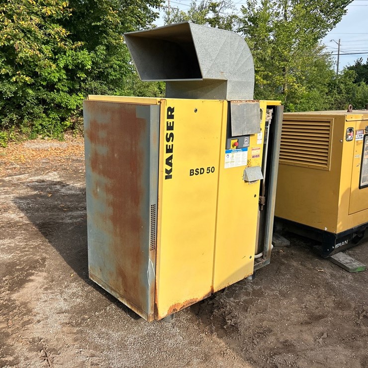 #2698 • 2005 Kaeser BSD 50 Industrial Rotary Screw Air Compressor