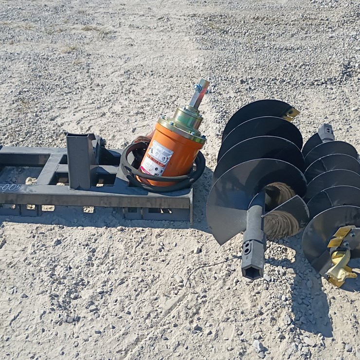 #L85-005 • Landhonor Auger and Bits Skid Steer Attachment