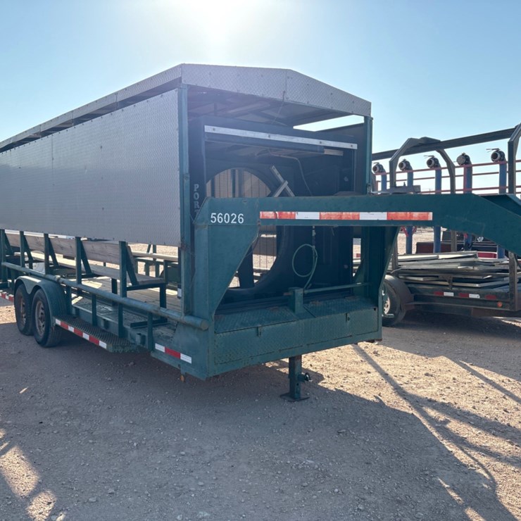 2011 R&D 20’ X 7’ T/A GOOSENECK COOL DOWN TRAILER