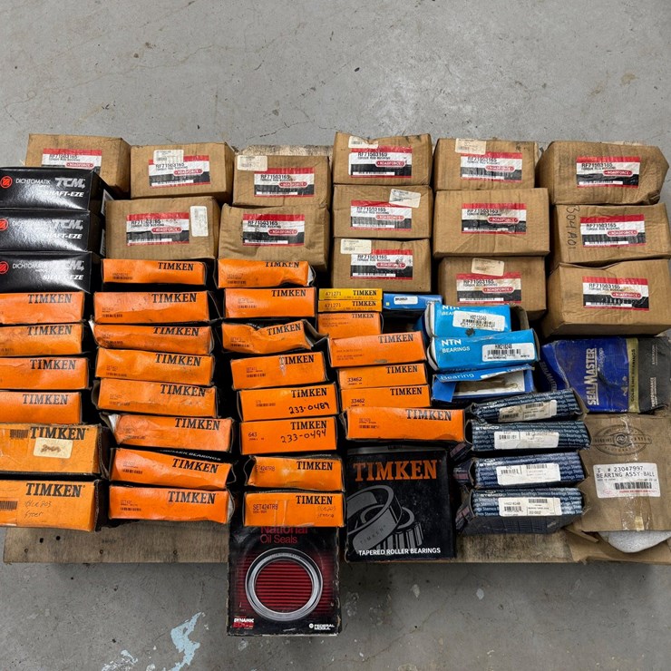 Pallet of approx. (58) Assorted ROAD FORCE FORGUE ROD BUSHINGS, PICHTOMATICK SHAFT EZE SIZE RANGE 3,500 TO 3,506