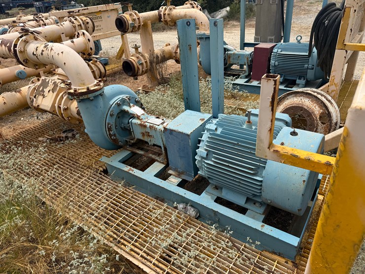 mud-hog-8x6x14-centrifugal-pumps-p/b-75-hp-electric-motor,-skidded-image-5