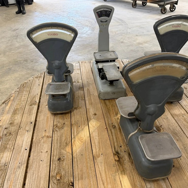 Vintage Toledo & Exact Weight Scales