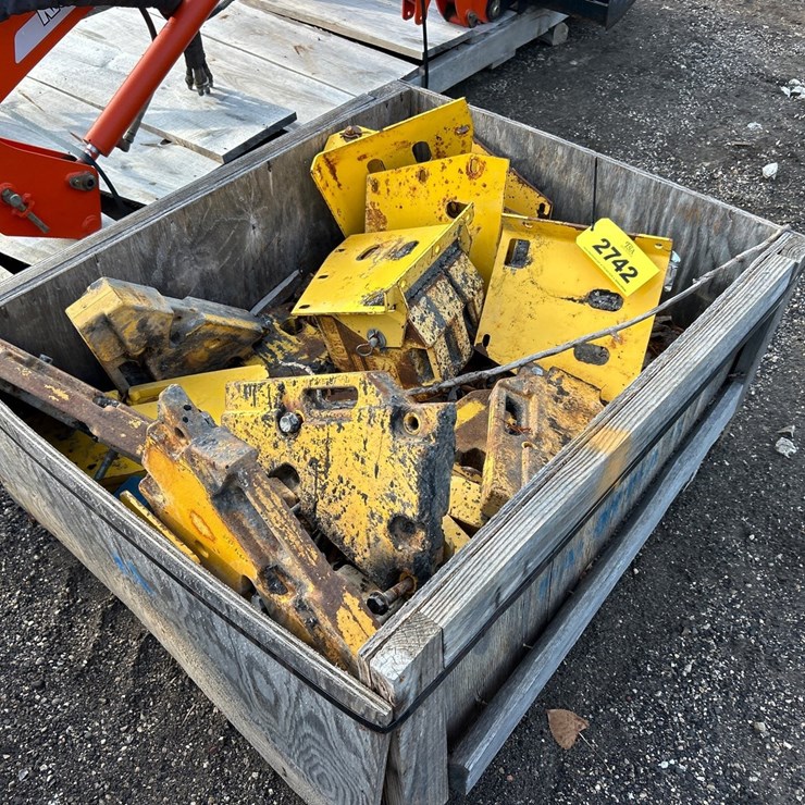 #2742 • Tote Of Misc. Equipment Counterweights