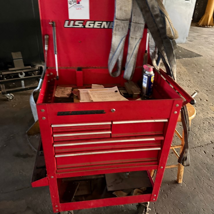 US GENERAL 5-DRAWER ROLLING TOOLBOX