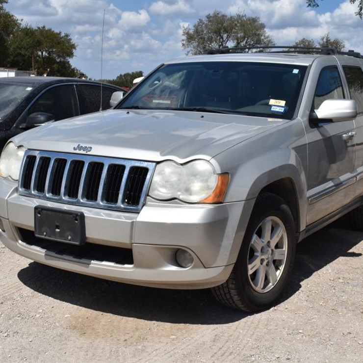 2009 GRAND CHEROKEE 4X4 (MOTOR TAPPING) (VIN # 1J8GR58K69C527617) (SHOWING